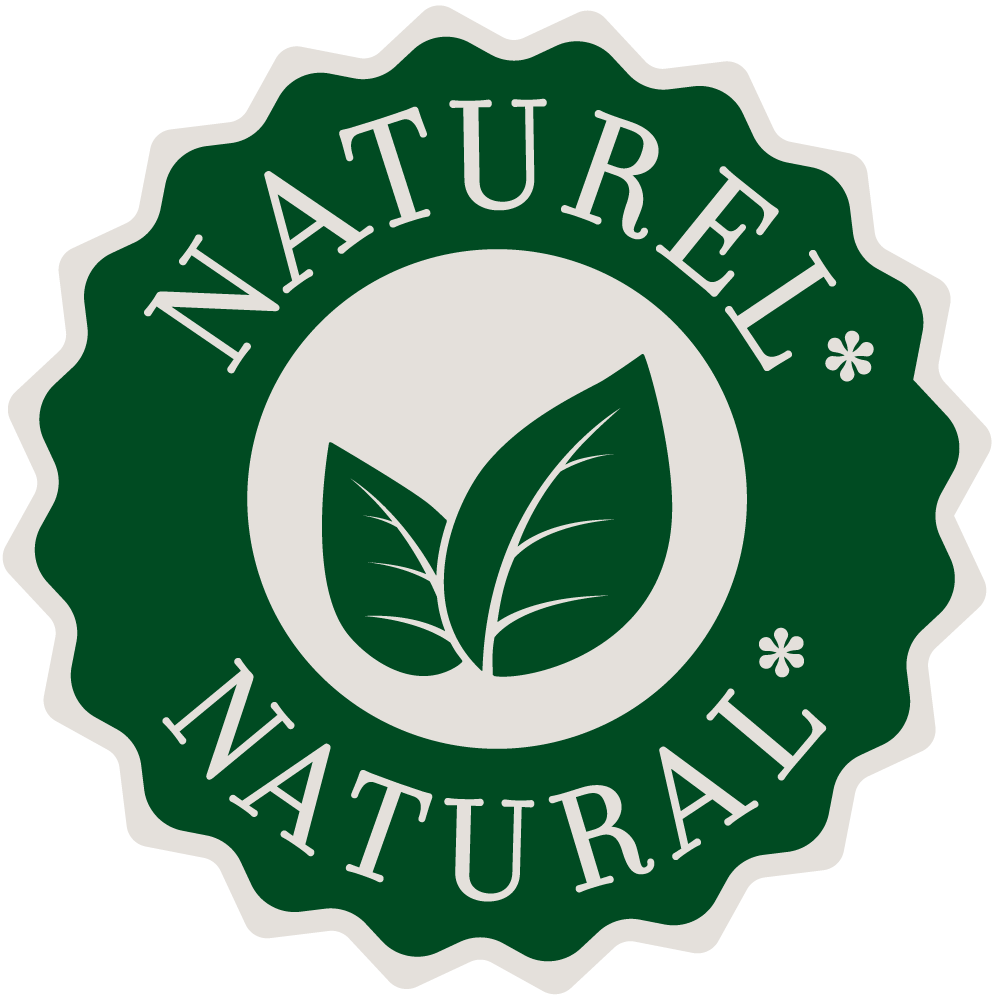 100% Natural Logo