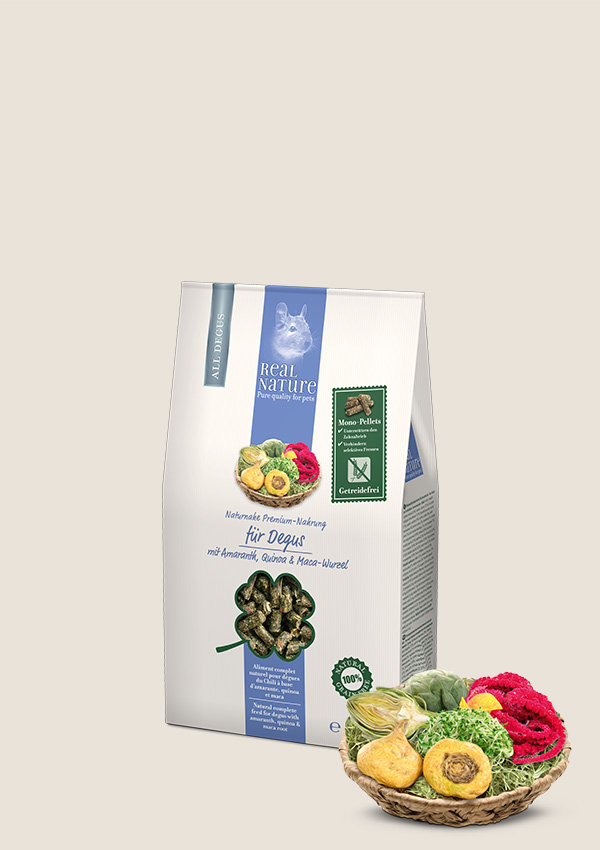 REAL NATURE Premium-Nahrung für Degus