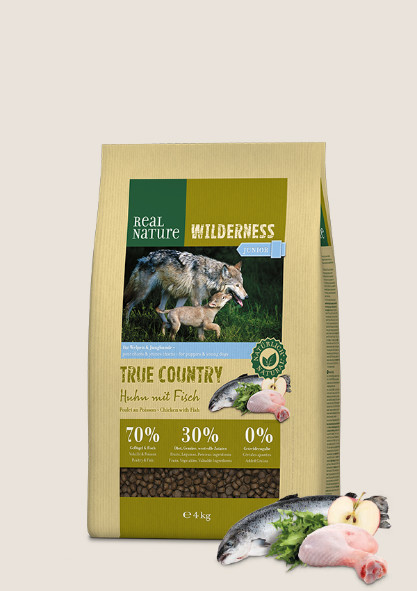 REAL NATURE WILDERNESS TRUE COUNTRY JUNIOR Poulet et Poisson